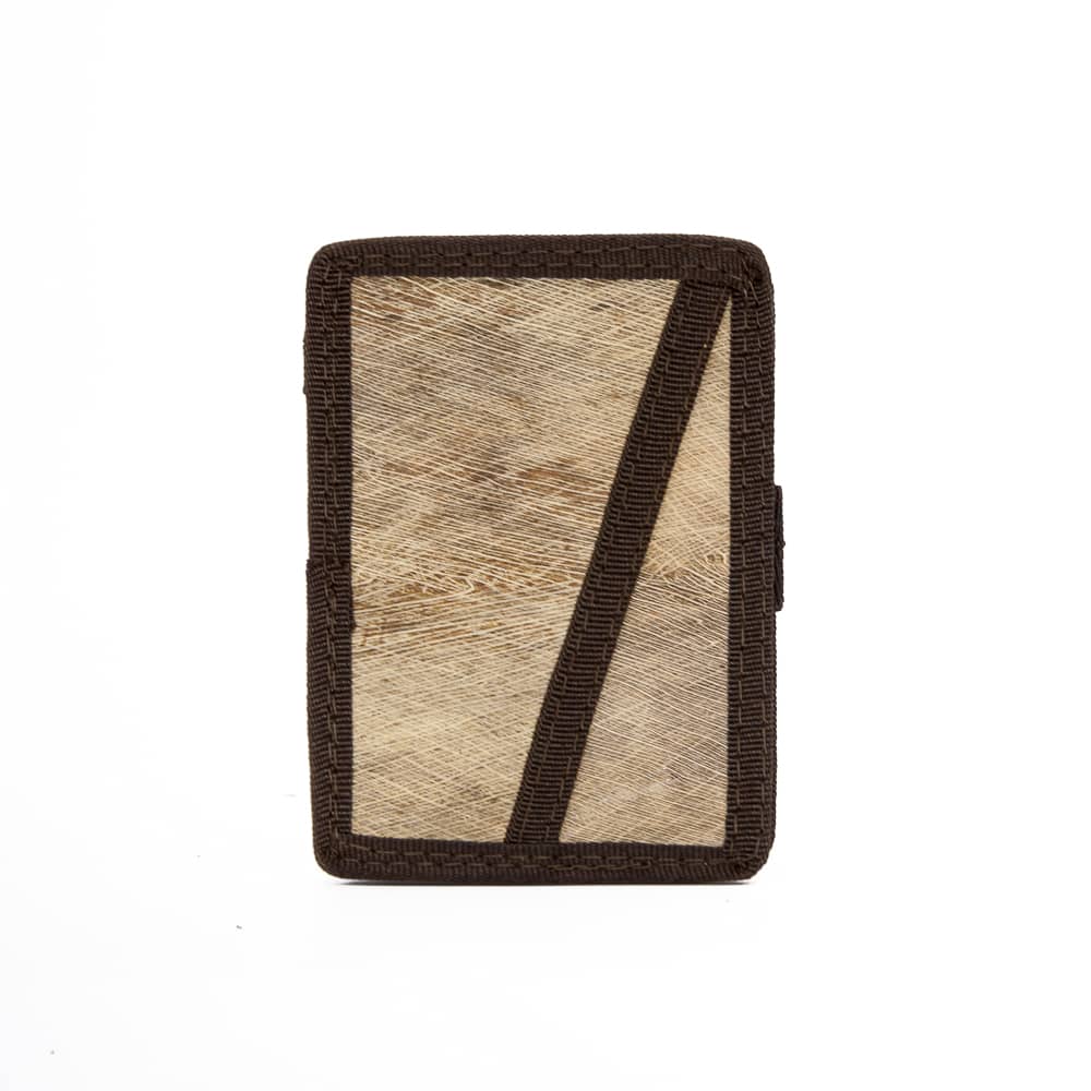 Wizard Wallet Natural brown edge