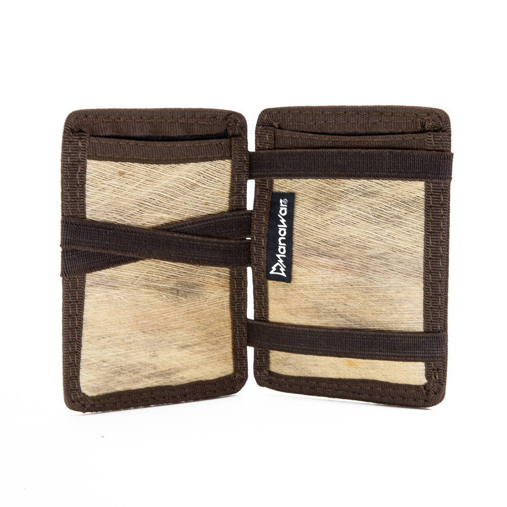 Wizard Wallet Brown & Natural