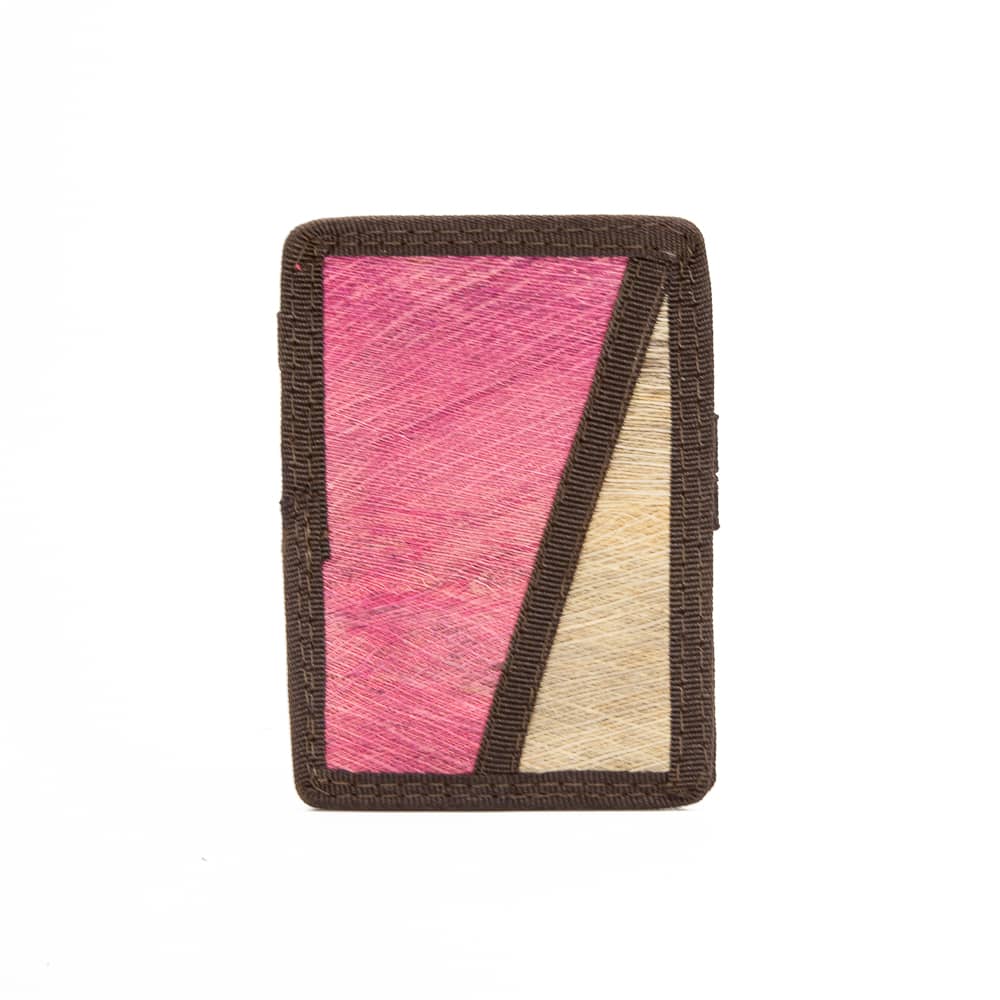 Wizard Wallet Pink & Natural