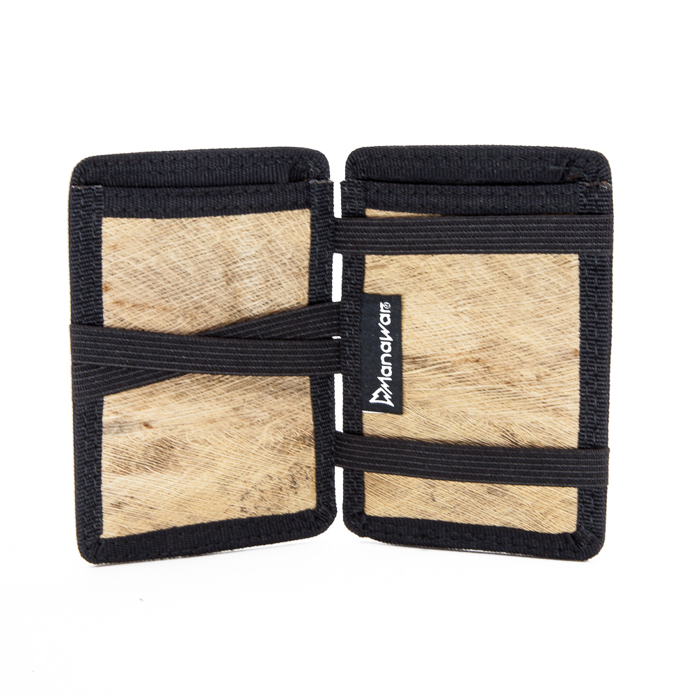 Wizard Wallet Natural black edge