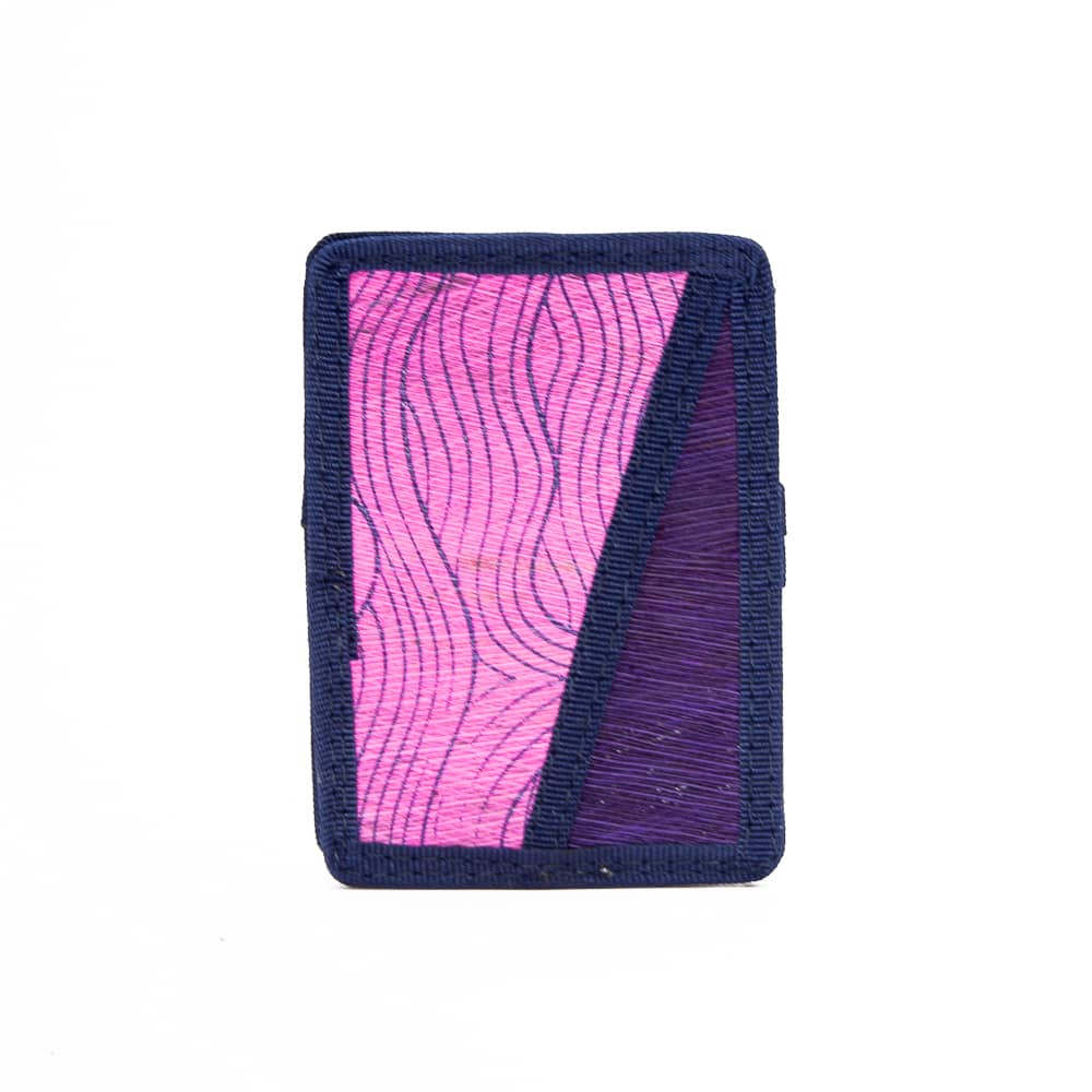 Wizard Wallet Pink & Purple waves
